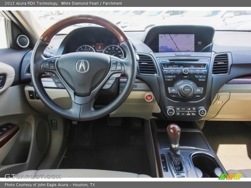 White Diamond Pearl / Parchment 2013 Acura RDX Technology