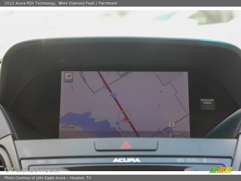 White Diamond Pearl / Parchment 2013 Acura RDX Technology
