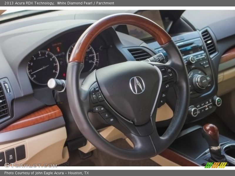 White Diamond Pearl / Parchment 2013 Acura RDX Technology