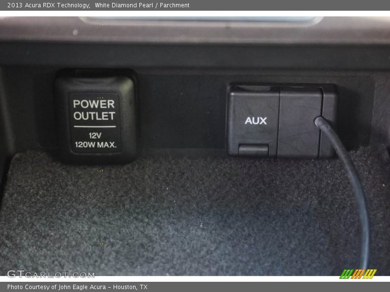 White Diamond Pearl / Parchment 2013 Acura RDX Technology
