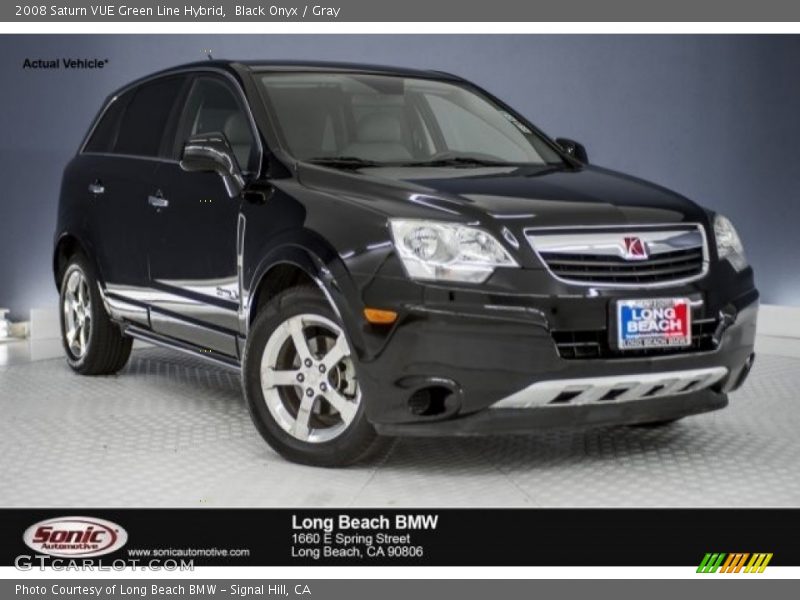 Black Onyx / Gray 2008 Saturn VUE Green Line Hybrid