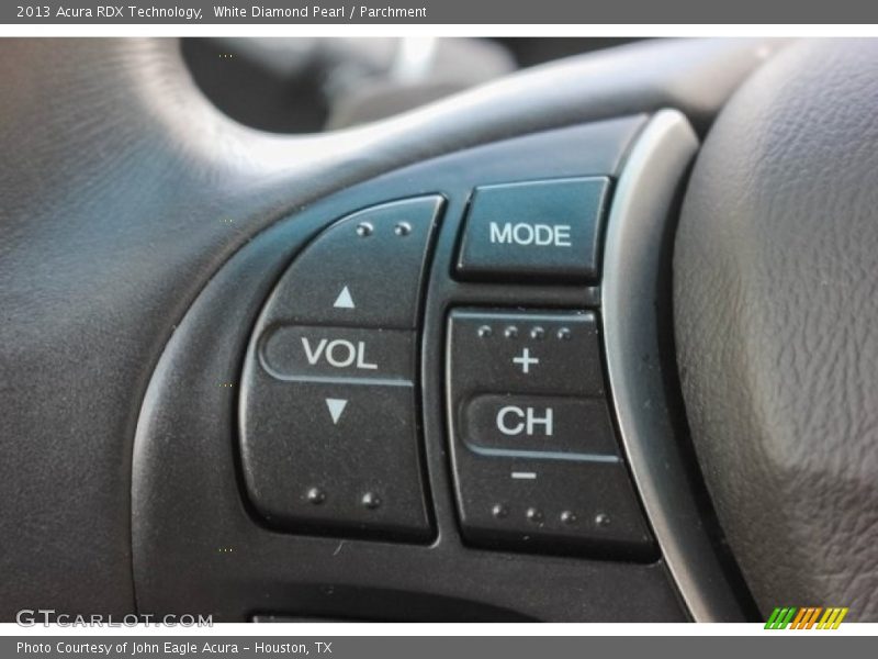 White Diamond Pearl / Parchment 2013 Acura RDX Technology