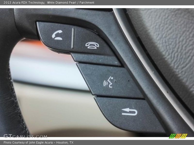 White Diamond Pearl / Parchment 2013 Acura RDX Technology
