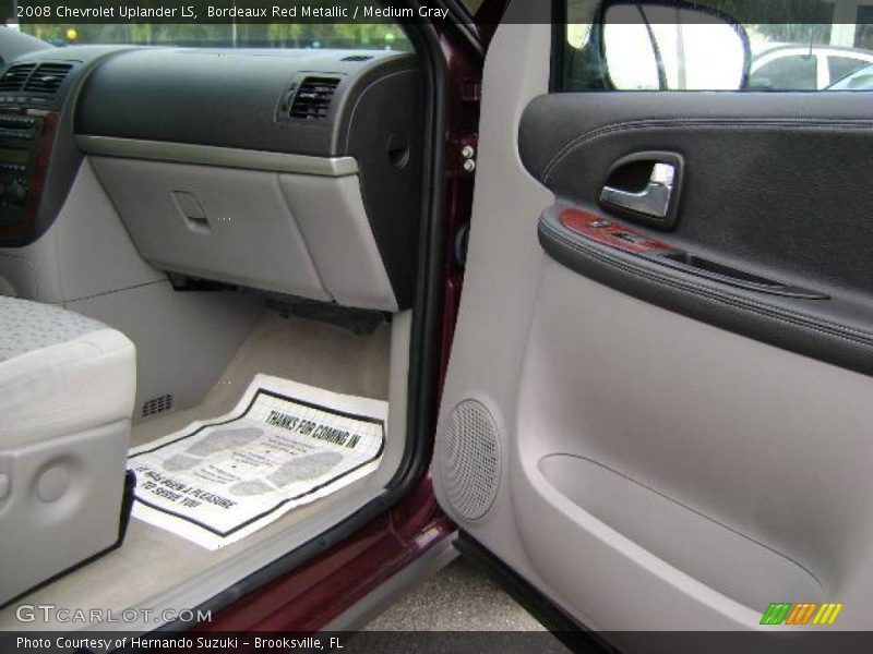 Bordeaux Red Metallic / Medium Gray 2008 Chevrolet Uplander LS