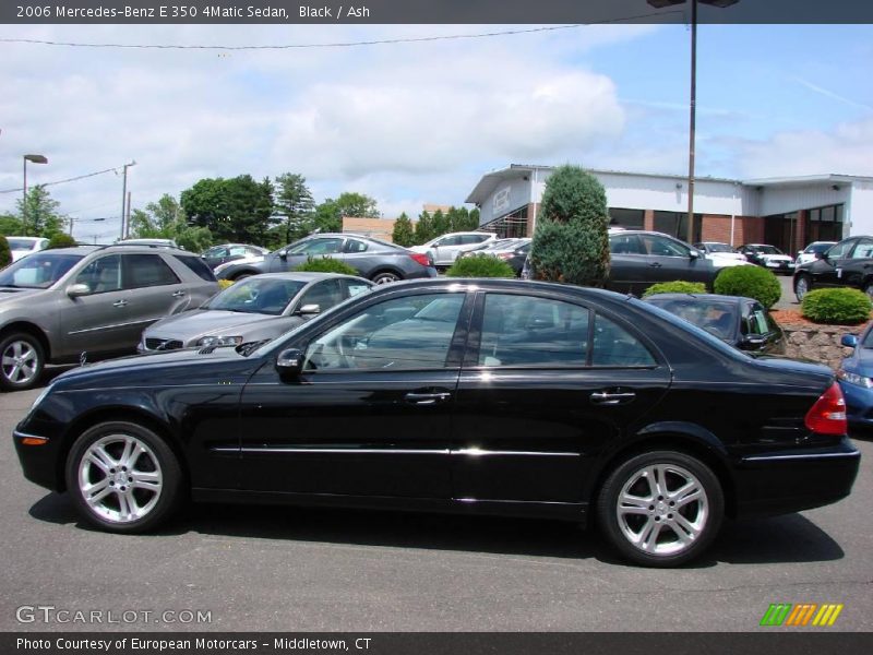 Black / Ash 2006 Mercedes-Benz E 350 4Matic Sedan