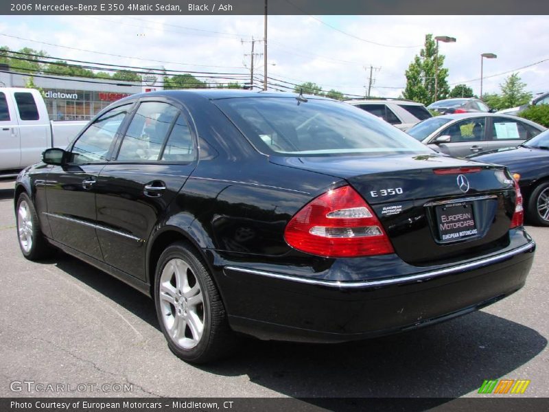 Black / Ash 2006 Mercedes-Benz E 350 4Matic Sedan