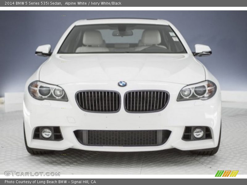 Alpine White / Ivory White/Black 2014 BMW 5 Series 535i Sedan