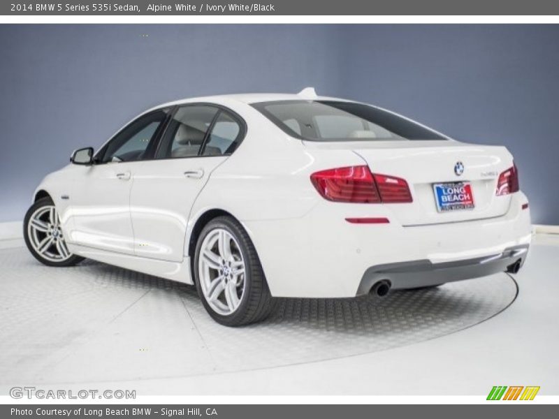 Alpine White / Ivory White/Black 2014 BMW 5 Series 535i Sedan