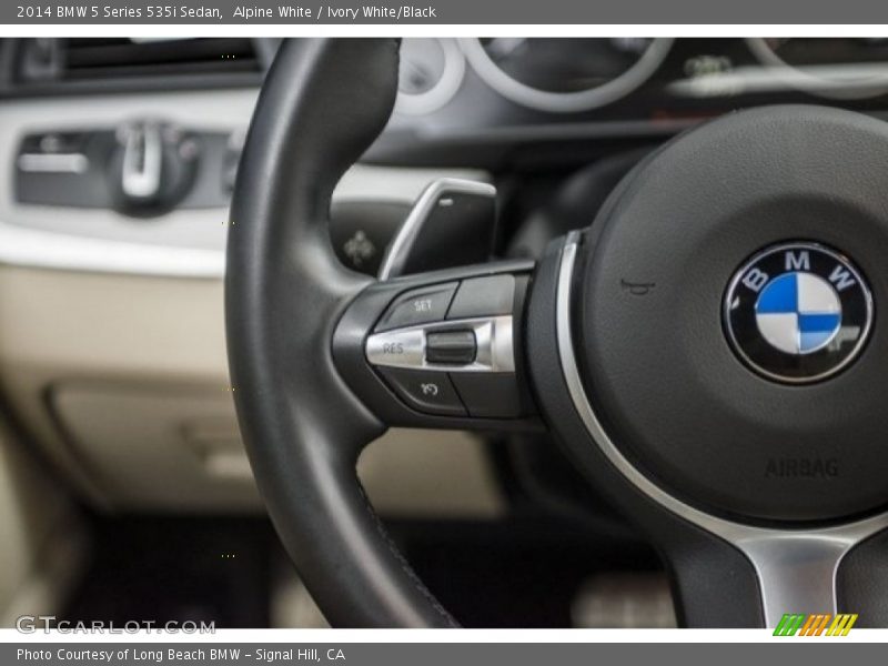 Alpine White / Ivory White/Black 2014 BMW 5 Series 535i Sedan