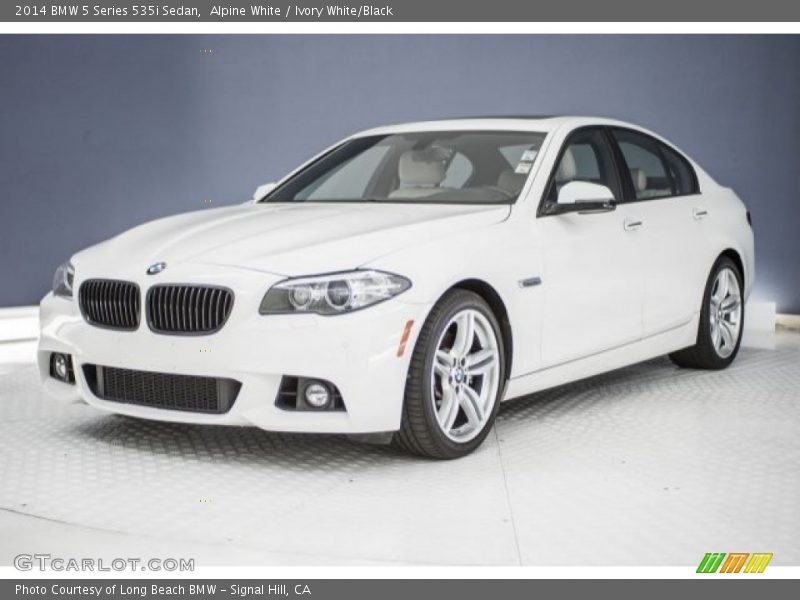 Alpine White / Ivory White/Black 2014 BMW 5 Series 535i Sedan