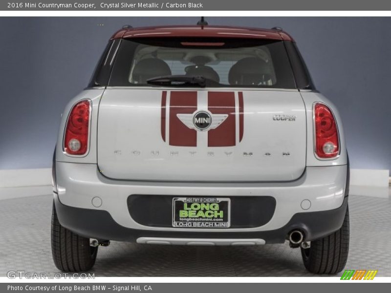 Crystal Silver Metallic / Carbon Black 2016 Mini Countryman Cooper