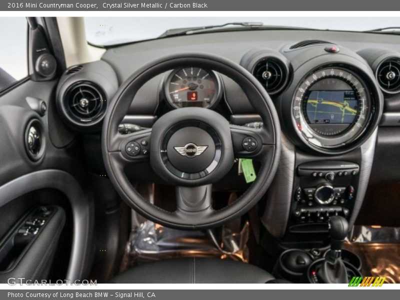Crystal Silver Metallic / Carbon Black 2016 Mini Countryman Cooper