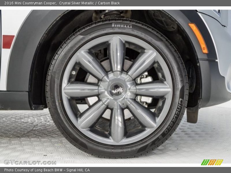 Crystal Silver Metallic / Carbon Black 2016 Mini Countryman Cooper