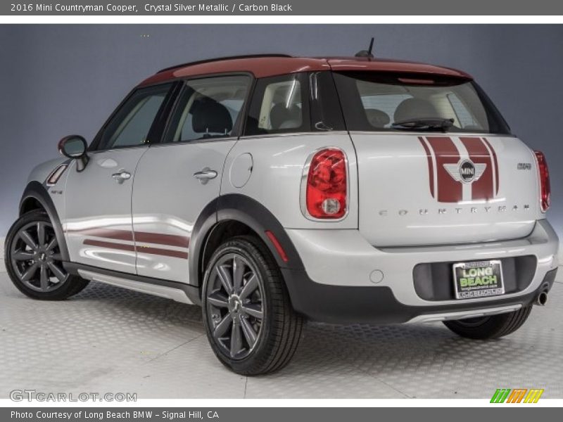 Crystal Silver Metallic / Carbon Black 2016 Mini Countryman Cooper