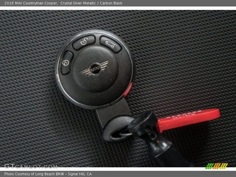 Crystal Silver Metallic / Carbon Black 2016 Mini Countryman Cooper