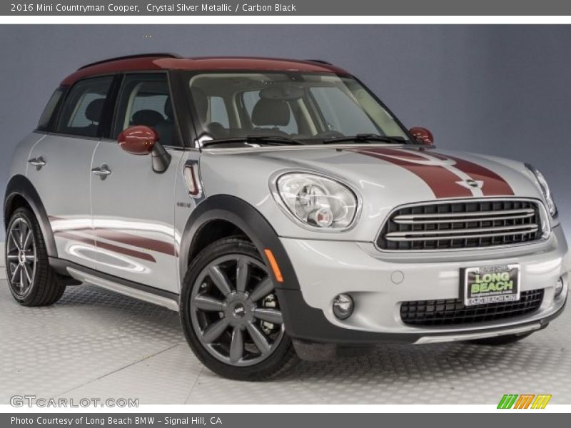 Crystal Silver Metallic / Carbon Black 2016 Mini Countryman Cooper