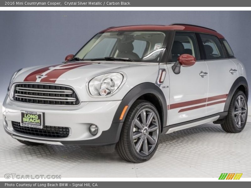 Crystal Silver Metallic / Carbon Black 2016 Mini Countryman Cooper