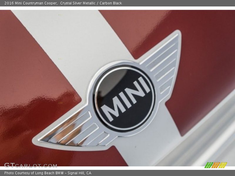 Crystal Silver Metallic / Carbon Black 2016 Mini Countryman Cooper