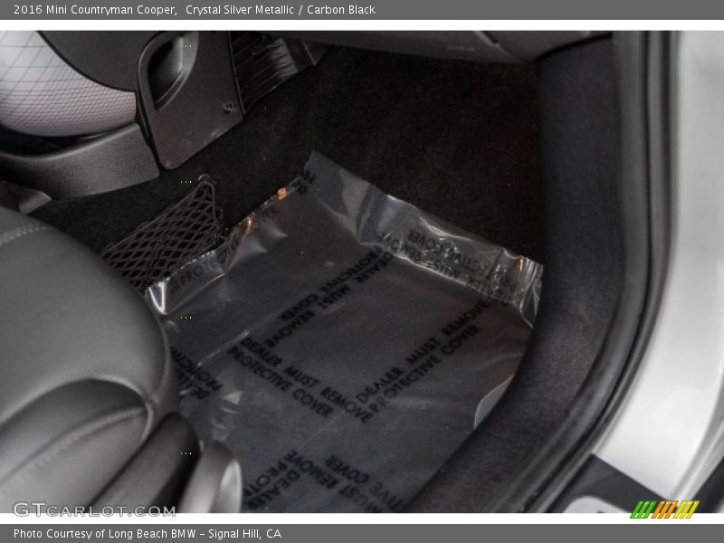 Crystal Silver Metallic / Carbon Black 2016 Mini Countryman Cooper