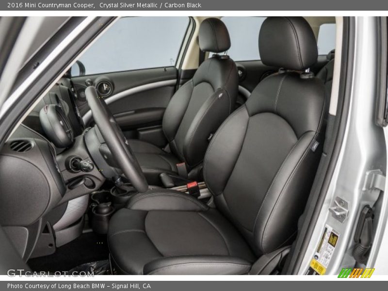 Crystal Silver Metallic / Carbon Black 2016 Mini Countryman Cooper