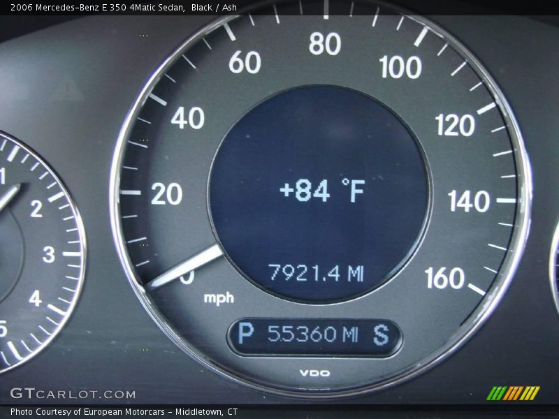 Black / Ash 2006 Mercedes-Benz E 350 4Matic Sedan