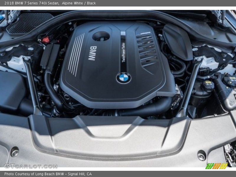  2018 7 Series 740i Sedan Engine - 3.0 Liter TwinPower Turbocharged DOHC 24-Valve VVT Inline 6 Cylinder