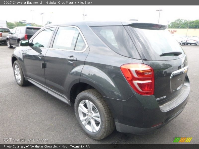 Nightfall Gray Metallic / Jet Black 2017 Chevrolet Equinox LS