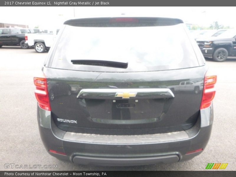 Nightfall Gray Metallic / Jet Black 2017 Chevrolet Equinox LS