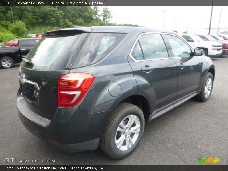 Nightfall Gray Metallic / Jet Black 2017 Chevrolet Equinox LS