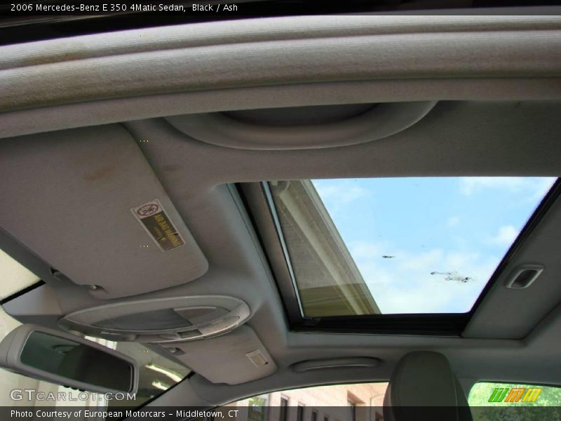 Black / Ash 2006 Mercedes-Benz E 350 4Matic Sedan