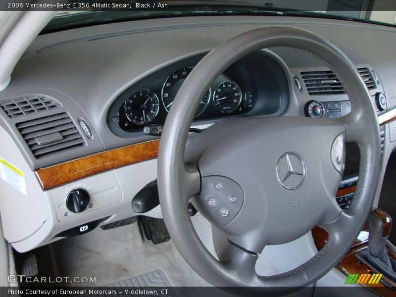 Black / Ash 2006 Mercedes-Benz E 350 4Matic Sedan