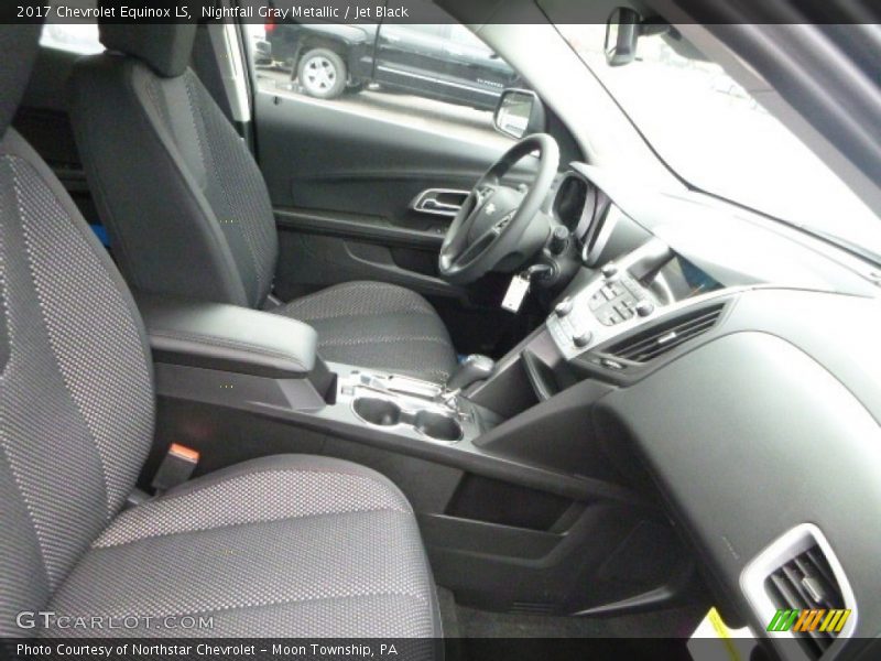 Nightfall Gray Metallic / Jet Black 2017 Chevrolet Equinox LS