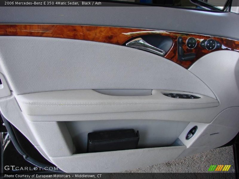 Black / Ash 2006 Mercedes-Benz E 350 4Matic Sedan