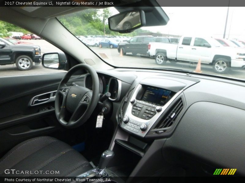 Nightfall Gray Metallic / Jet Black 2017 Chevrolet Equinox LS