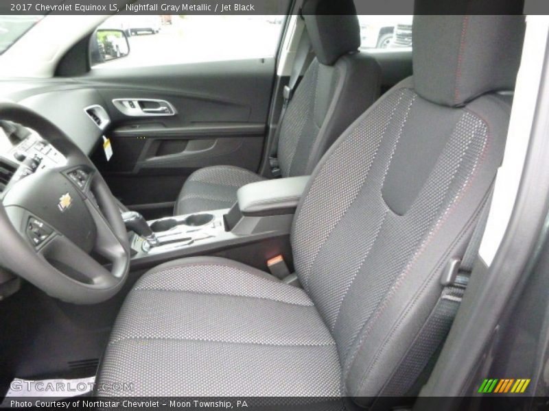 Nightfall Gray Metallic / Jet Black 2017 Chevrolet Equinox LS