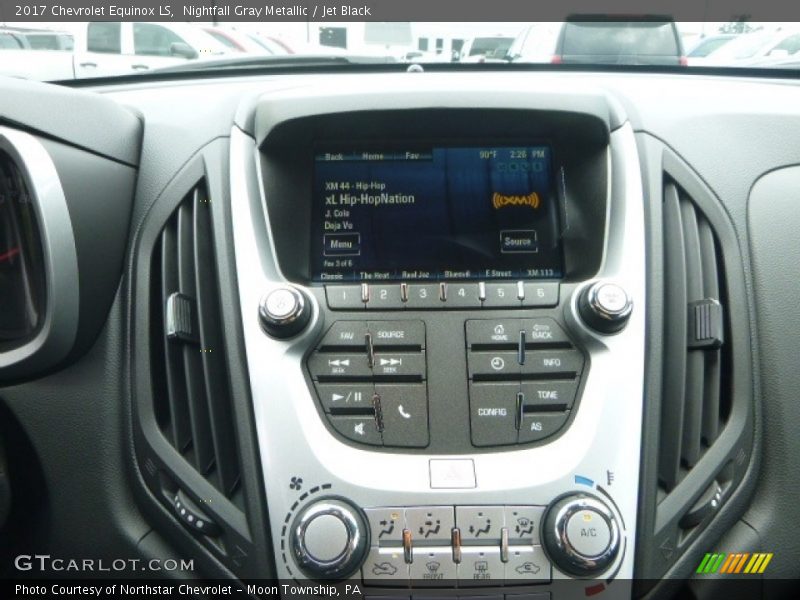 Nightfall Gray Metallic / Jet Black 2017 Chevrolet Equinox LS