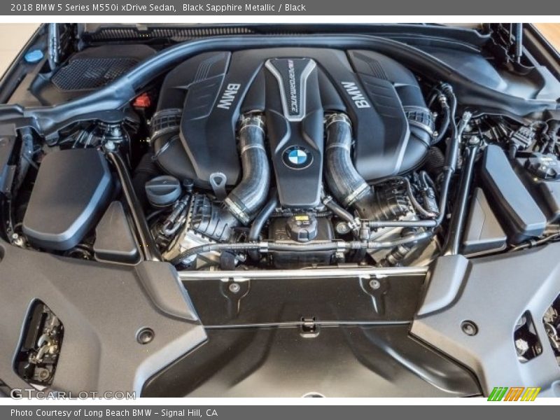  2018 5 Series M550i xDrive Sedan Engine - 4.4 Liter DI TwinPower Turbocharged DOHC 32-Valve VVT V8