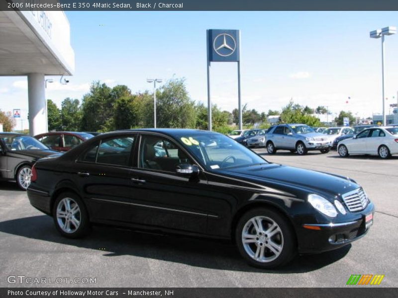 Black / Charcoal 2006 Mercedes-Benz E 350 4Matic Sedan
