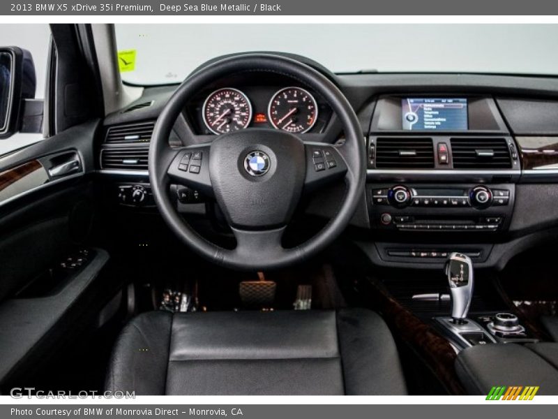 Deep Sea Blue Metallic / Black 2013 BMW X5 xDrive 35i Premium