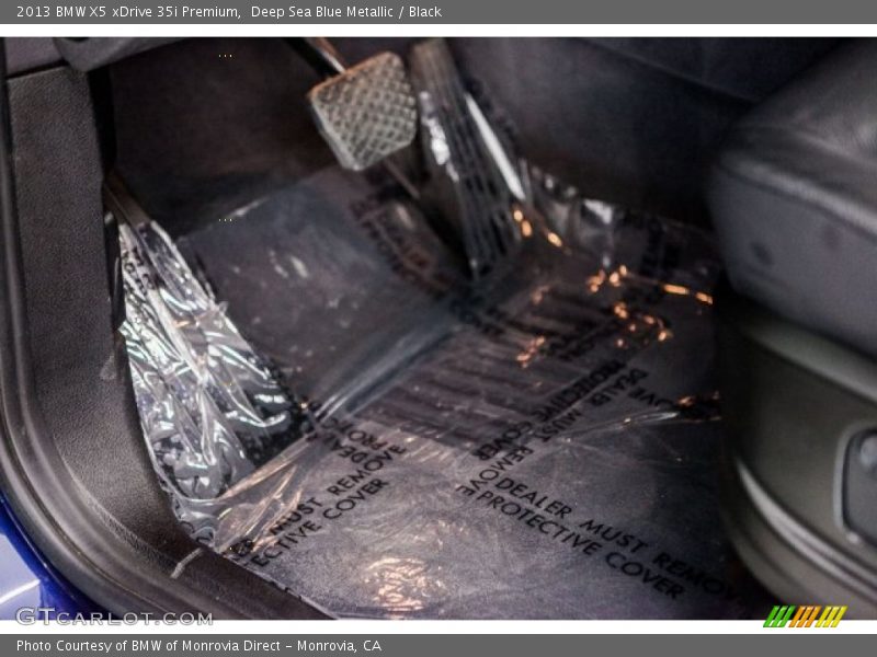Deep Sea Blue Metallic / Black 2013 BMW X5 xDrive 35i Premium
