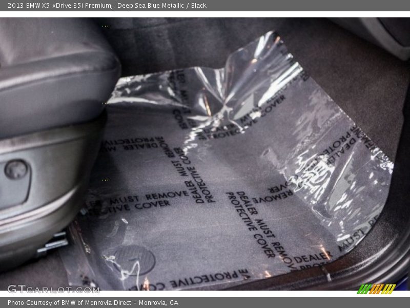 Deep Sea Blue Metallic / Black 2013 BMW X5 xDrive 35i Premium