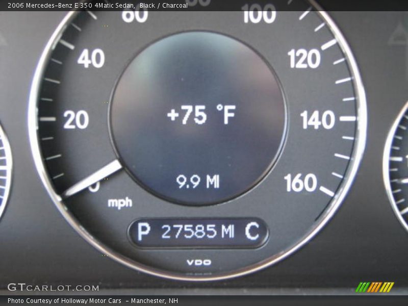 Black / Charcoal 2006 Mercedes-Benz E 350 4Matic Sedan