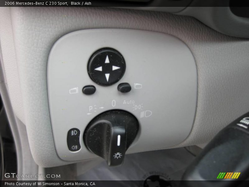 Black / Ash 2006 Mercedes-Benz C 230 Sport