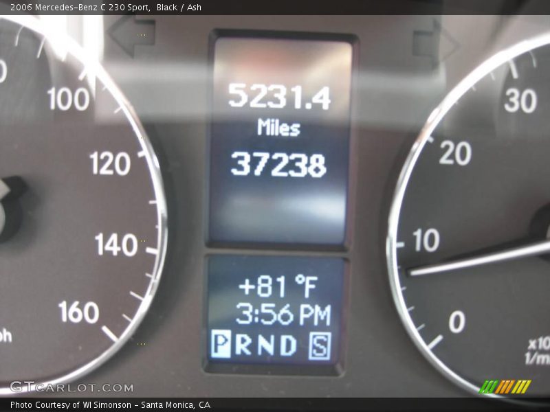 Black / Ash 2006 Mercedes-Benz C 230 Sport