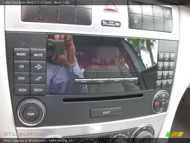 Black / Ash 2006 Mercedes-Benz C 230 Sport