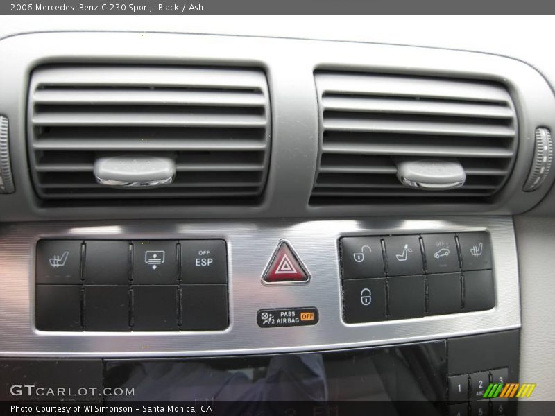 Black / Ash 2006 Mercedes-Benz C 230 Sport