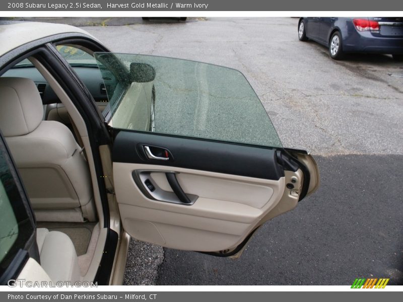 Harvest Gold Metallic / Warm Ivory 2008 Subaru Legacy 2.5i Sedan