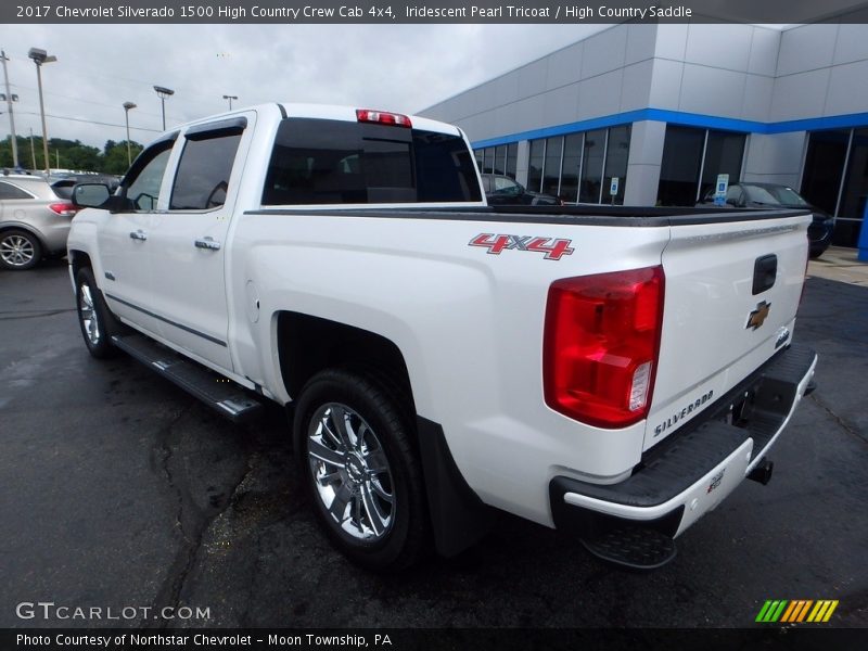 Iridescent Pearl Tricoat / High Country Saddle 2017 Chevrolet Silverado 1500 High Country Crew Cab 4x4