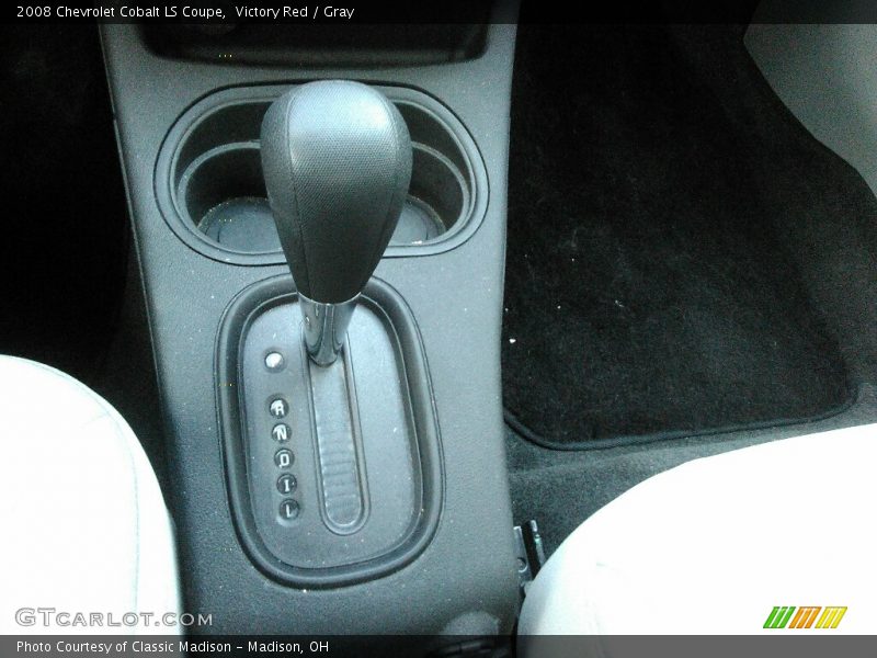 Victory Red / Gray 2008 Chevrolet Cobalt LS Coupe