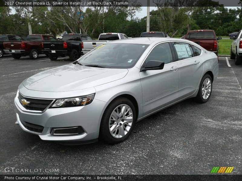 Front 3/4 View of 2017 Impala LS